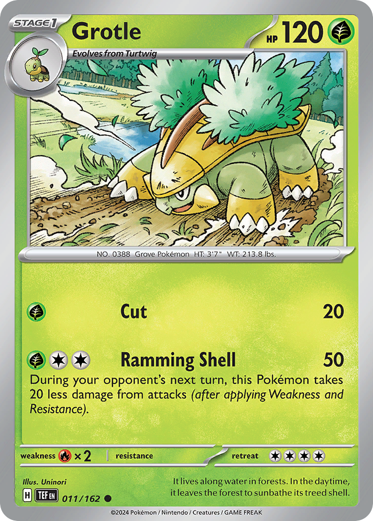 Grotle — illustrated card