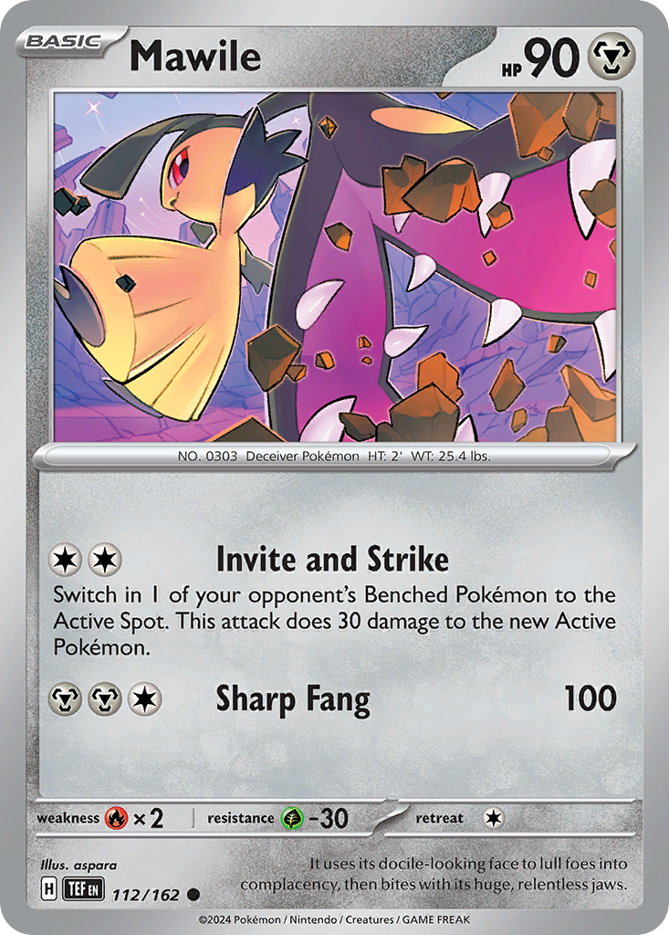 Mawile — illustrated card