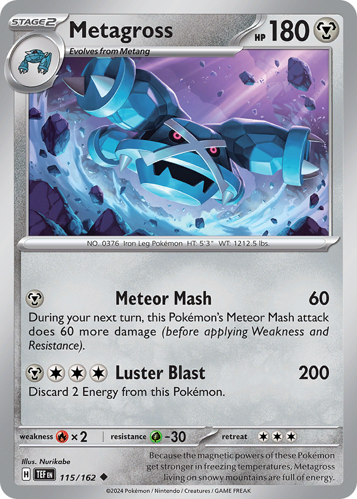 Metagross — illustrated card