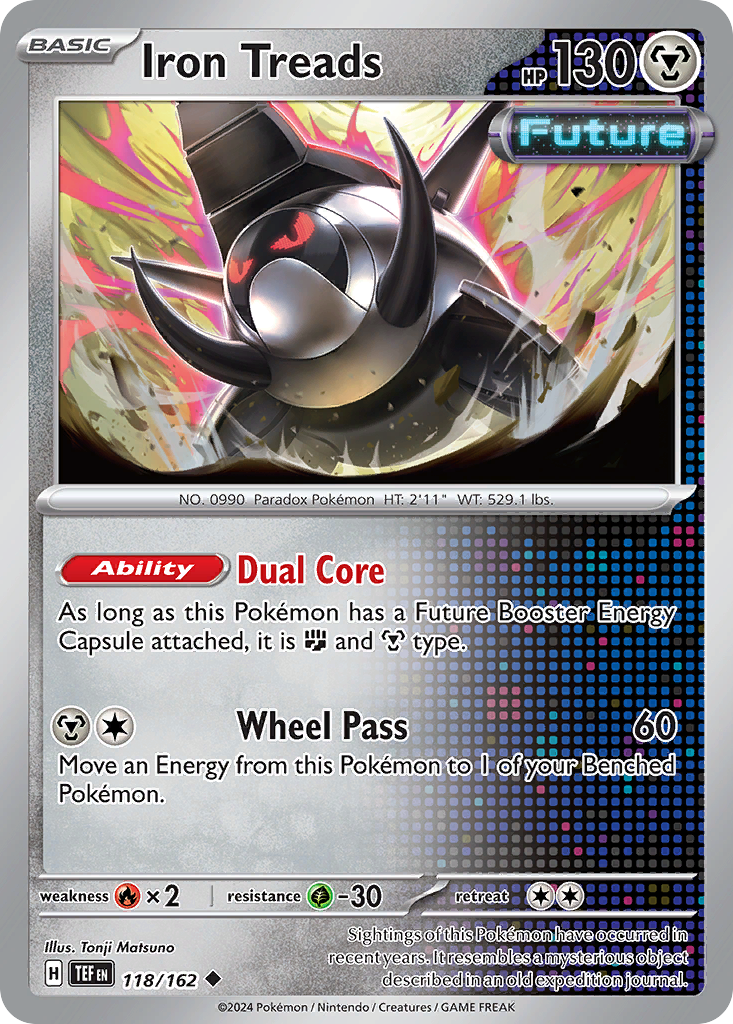 Iron Treads — illustrated card