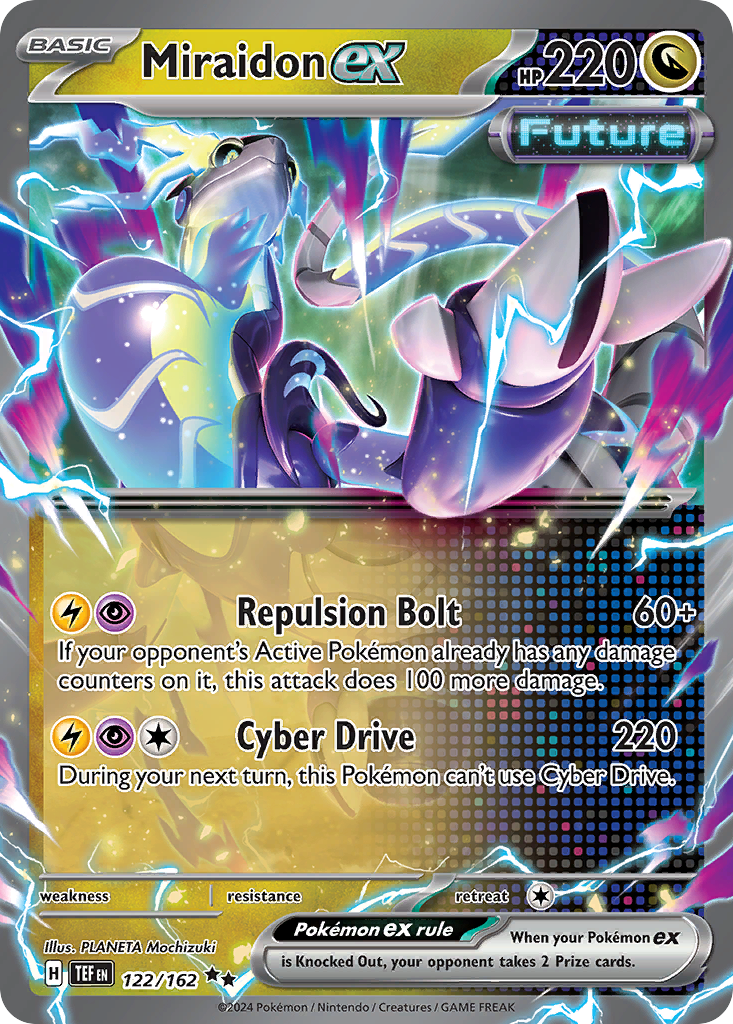 Miraidon ex — illustrated card