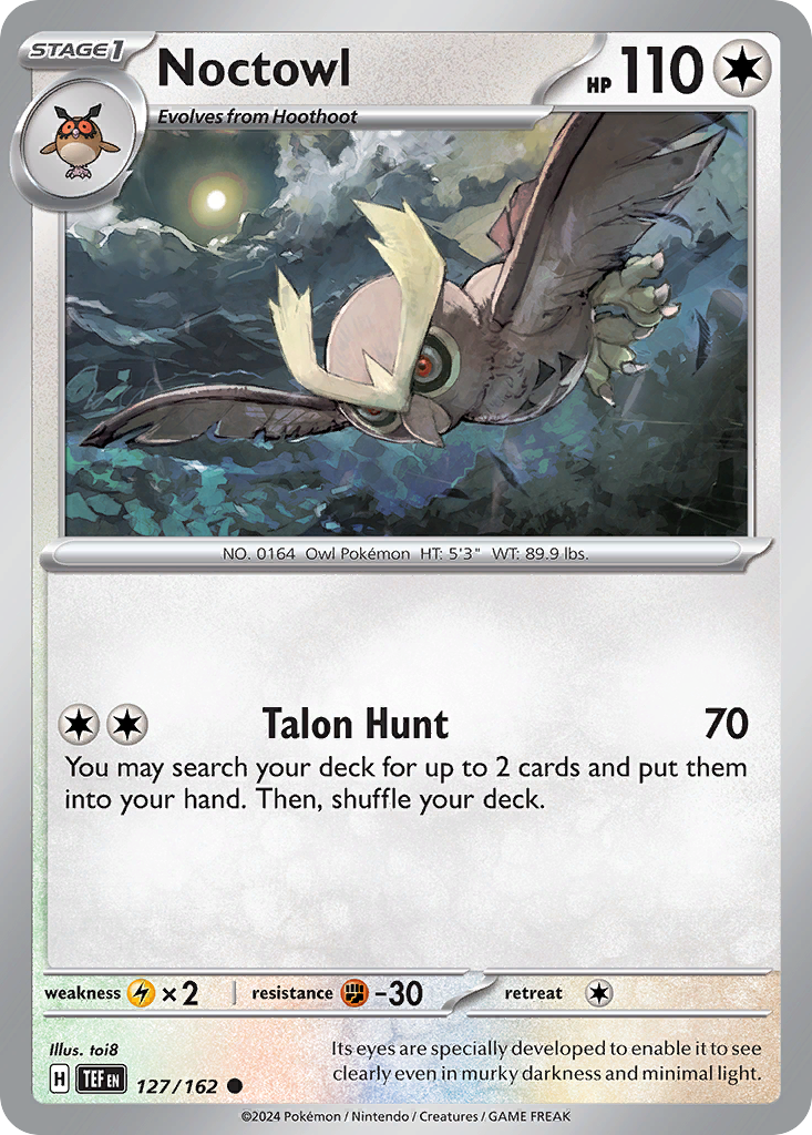 Noctowl — illustrated card