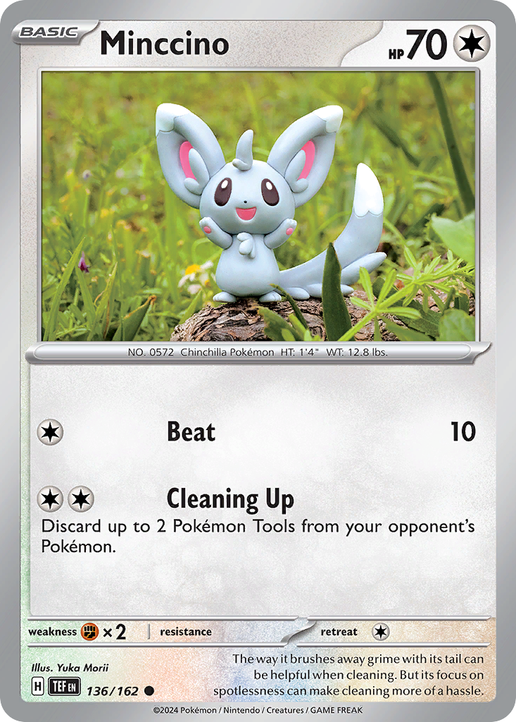 Minccino — illustrated card
