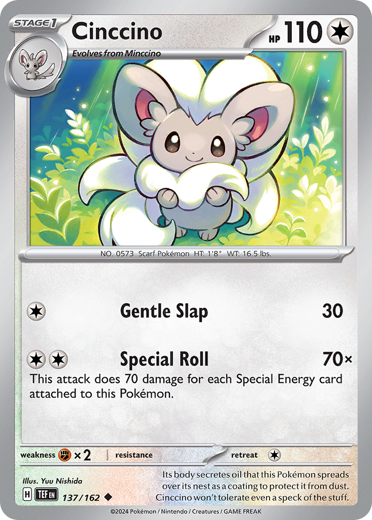 Cinccino — illustrated card