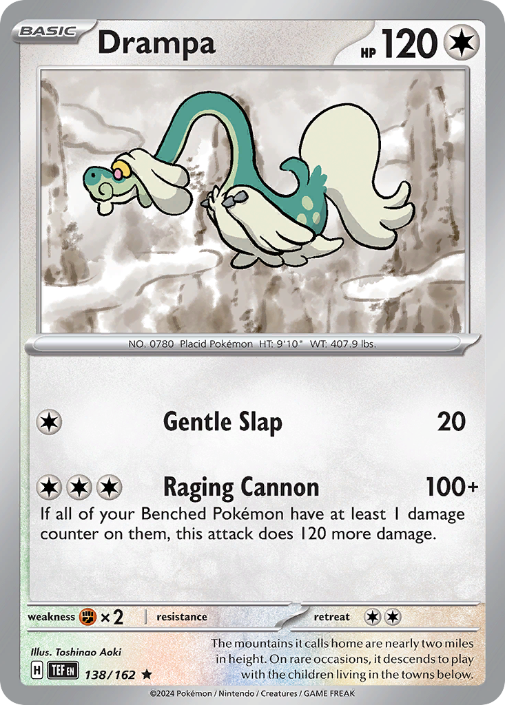 Drampa — illustrated card