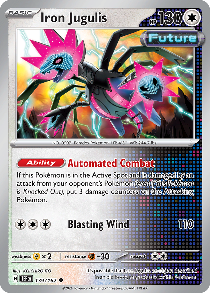 Iron Jugulis — illustrated card