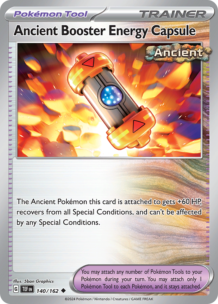 Ancient Booster Energy Capsule — illustrated card