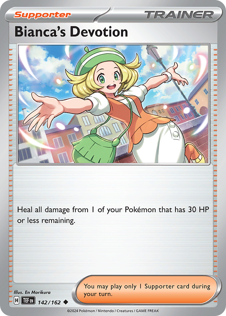 Bianca's Devotion — illustrated card