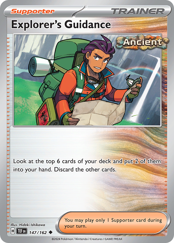 Explorer's Guidance — illustrated card