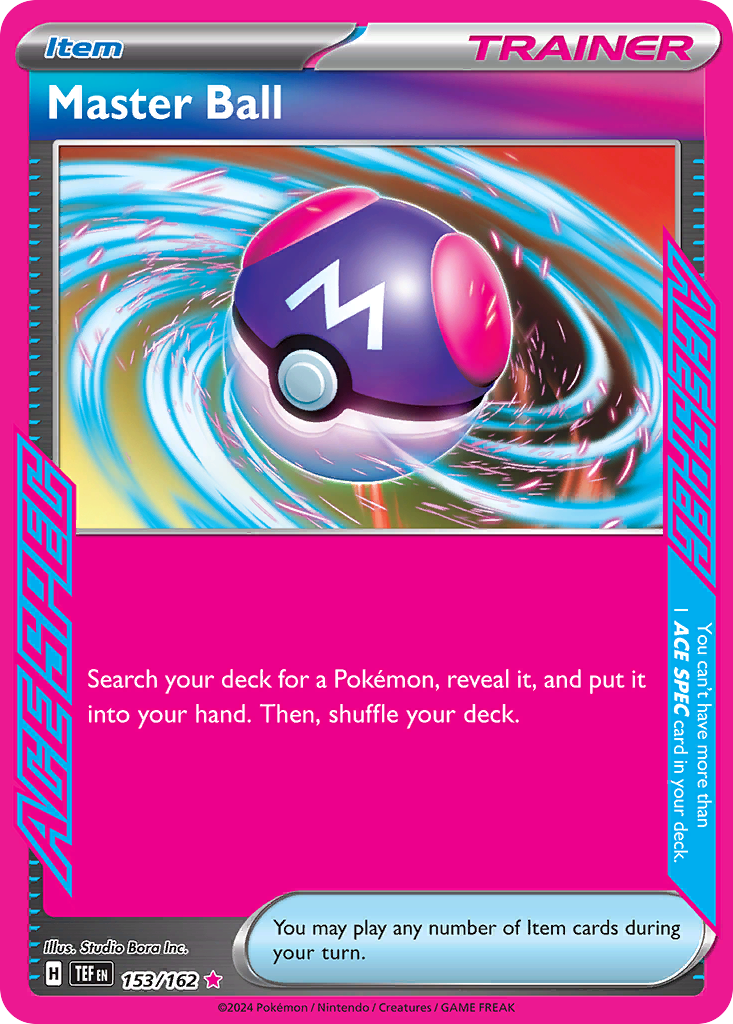 Master Ball — illustrated card