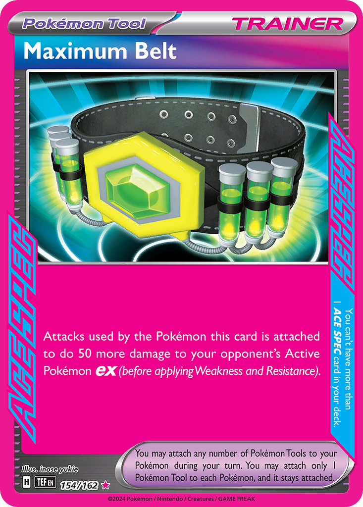 Maximum Belt — illustrated card