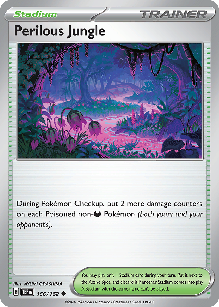 Perilous Jungle — illustrated card