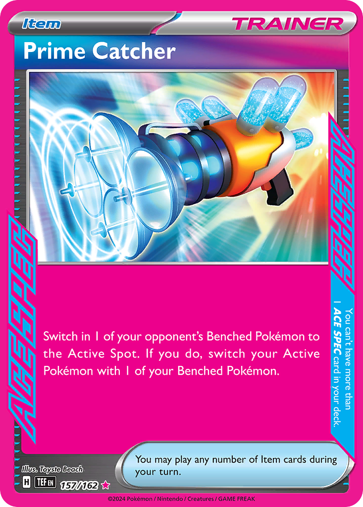 Prime Catcher — illustrated card