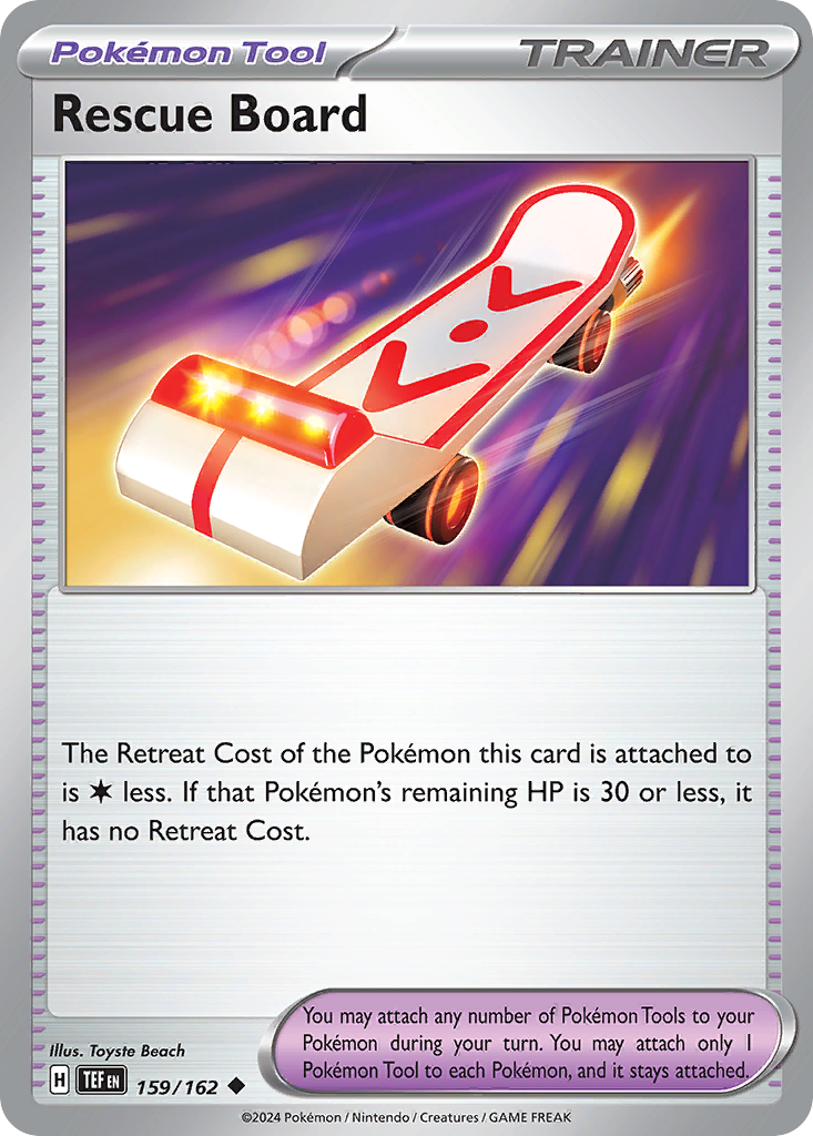 Rescue Board — illustrated card