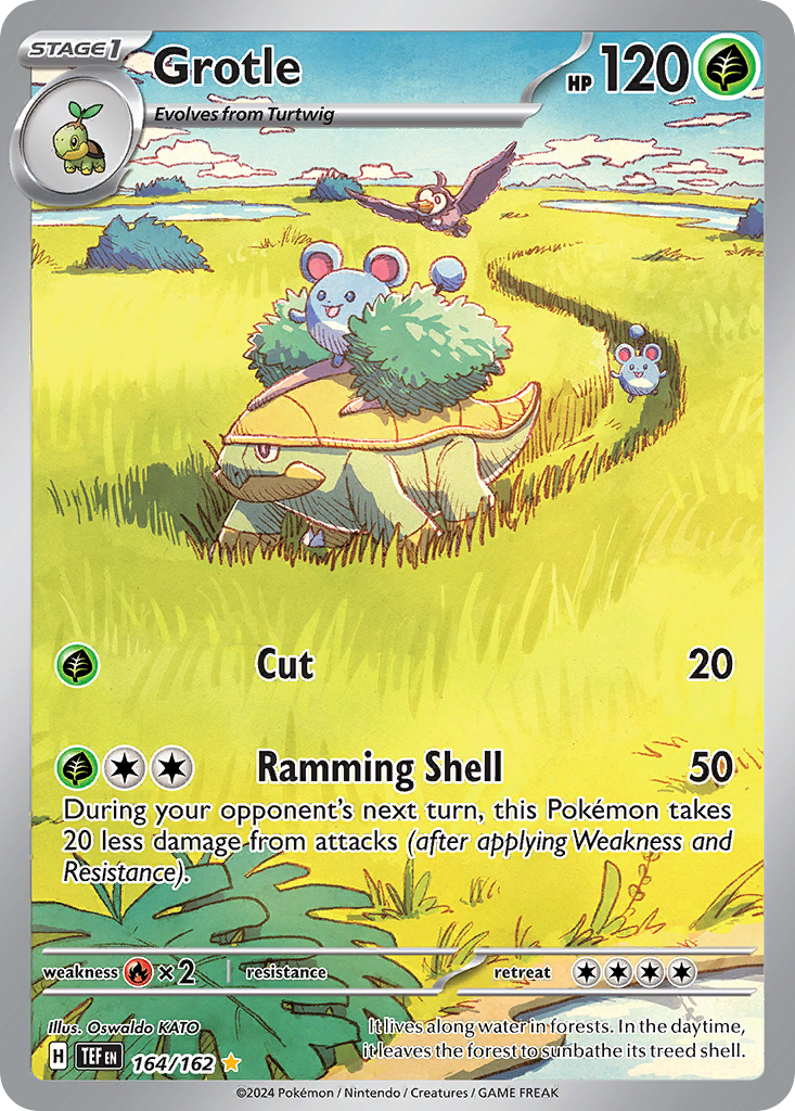 Grotle — illustrated card