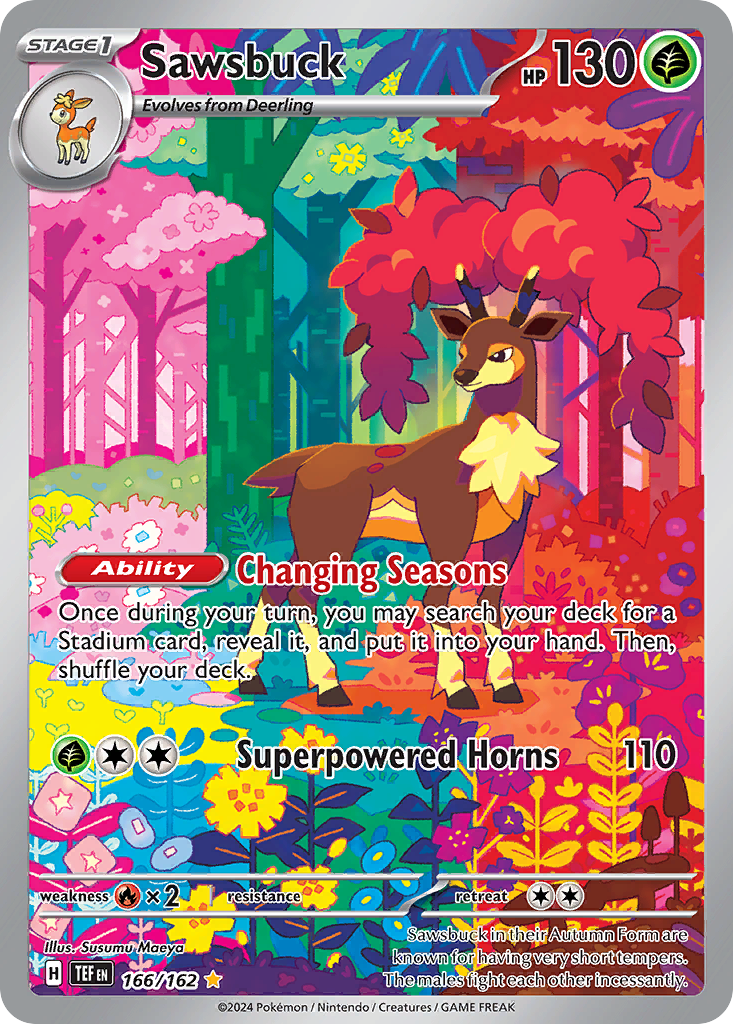 Sawsbuck — illustrated card