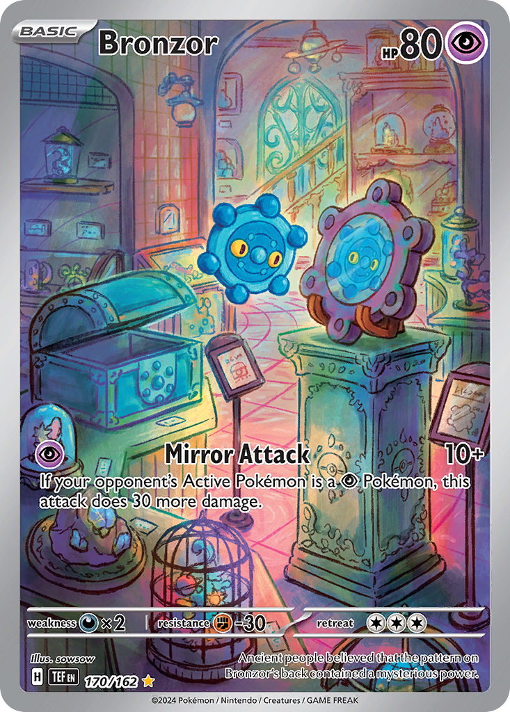 Bronzor — illustrated card