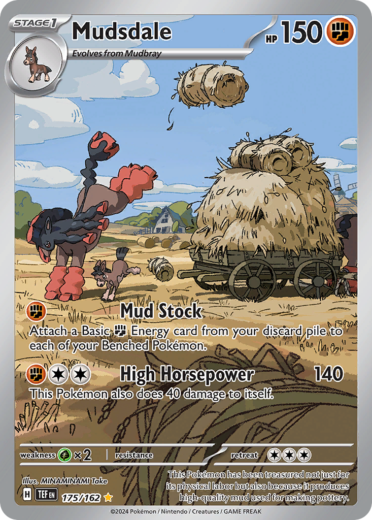 Mudsdale — illustrated card