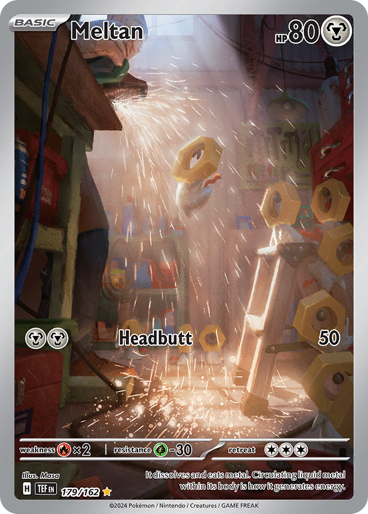 Meltan — illustrated card
