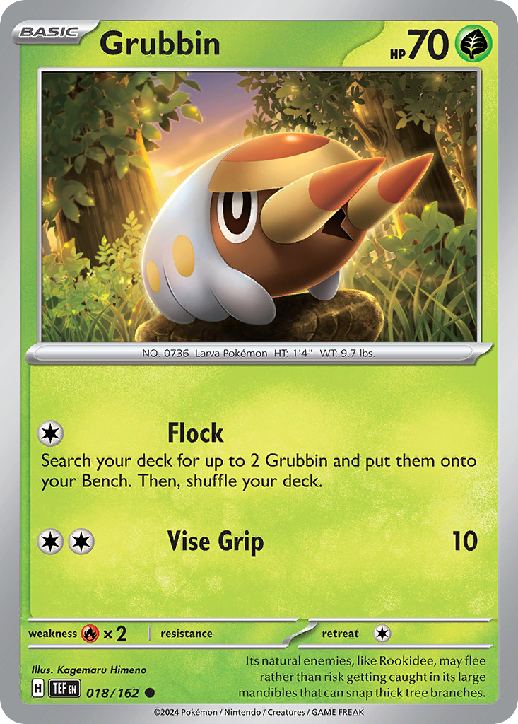 Grubbin — illustrated card