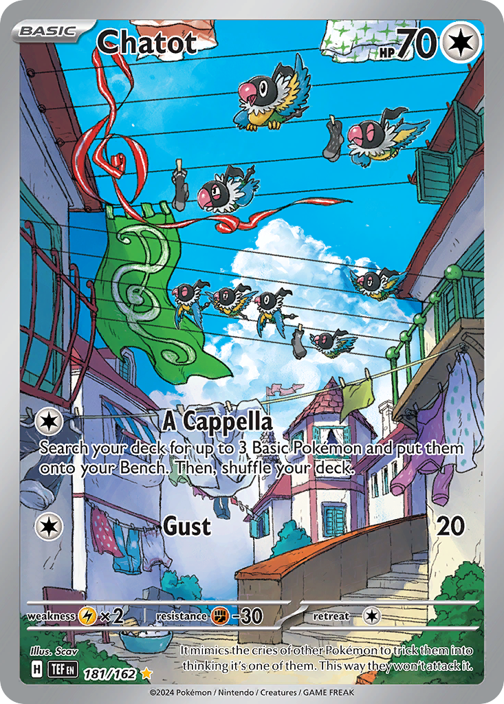 Chatot — illustrated card