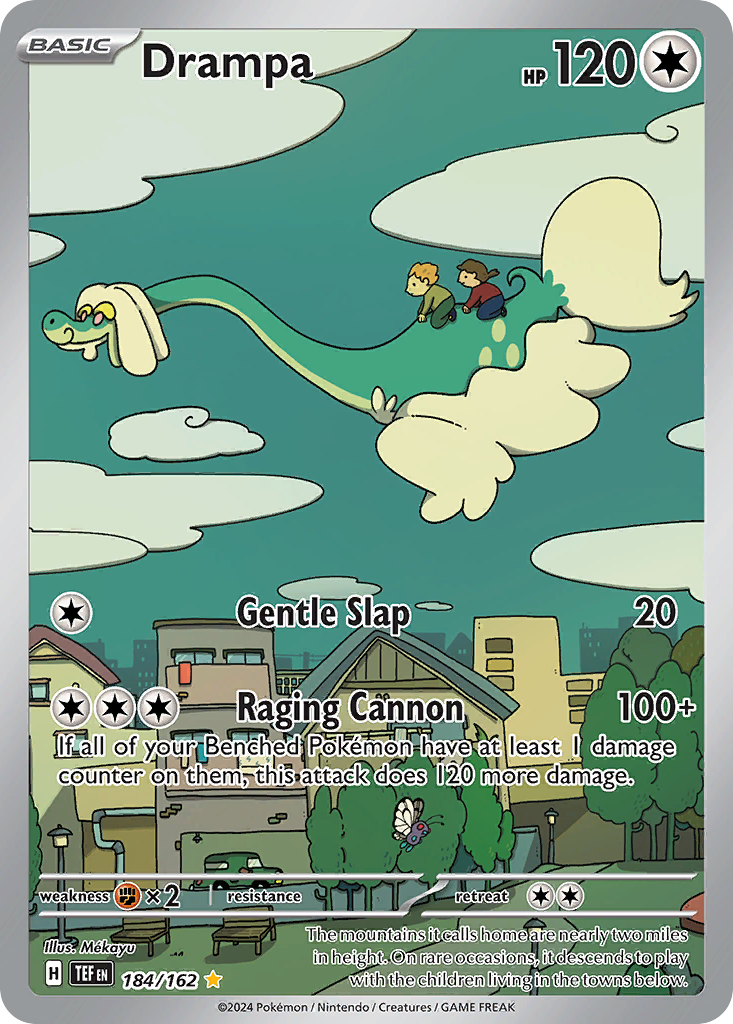 Drampa — illustrated card