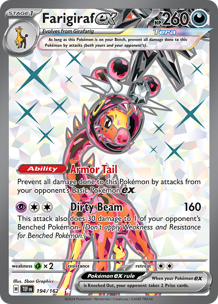 Farigiraf ex — illustrated card