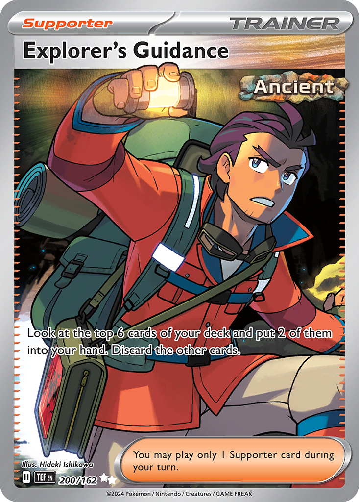 Explorer's Guidance — illustrated card
