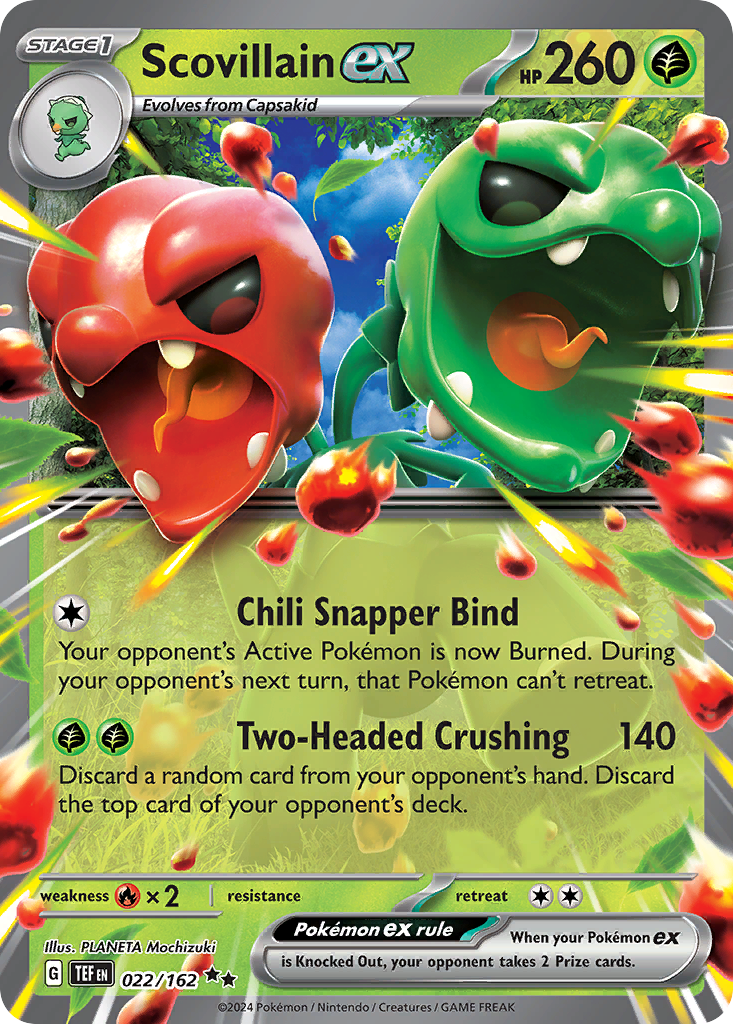 Scovillain ex — illustrated card