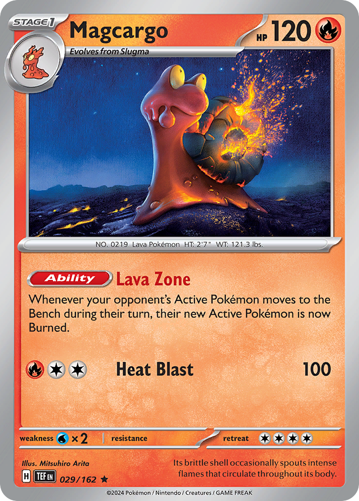 Magcargo — illustrated card