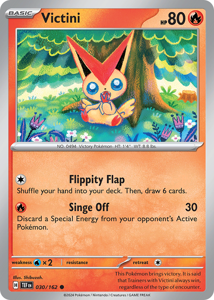 Victini — illustrated card
