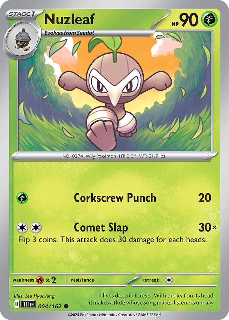 Nuzleaf — illustrated card