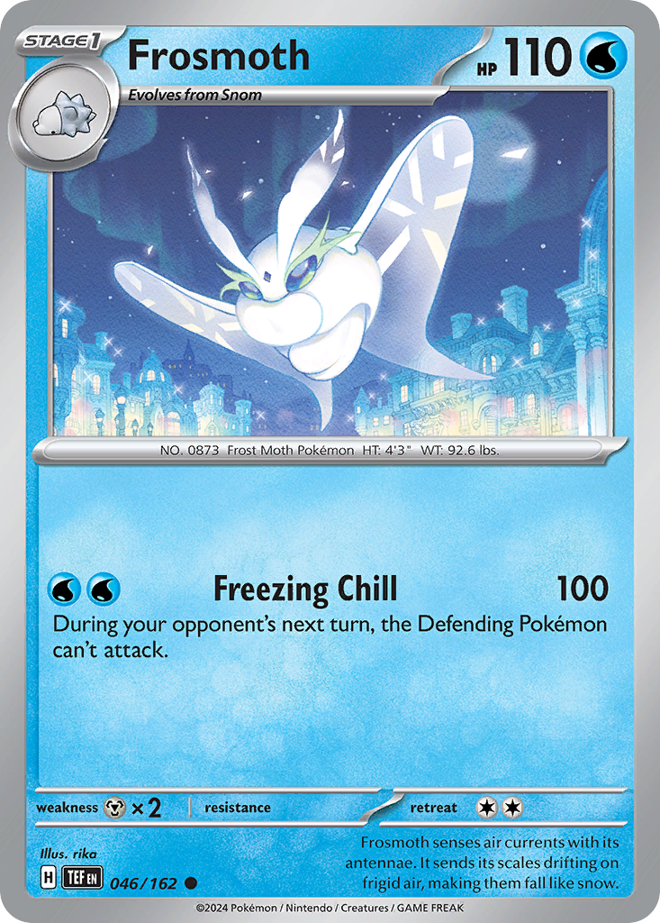 Frosmoth — illustrated card