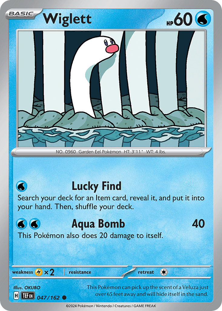 Wiglett — illustrated card