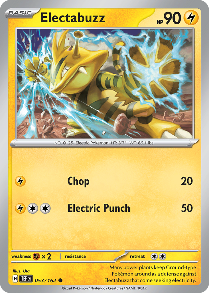 Electabuzz — illustrated card