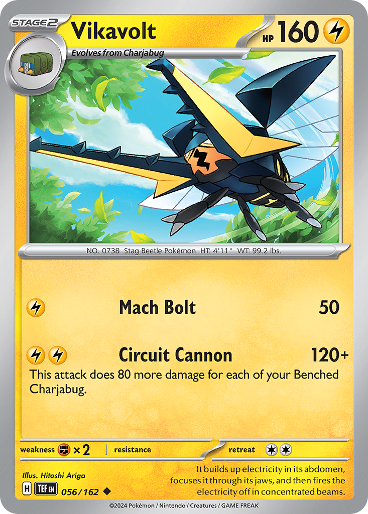 Vikavolt — illustrated card