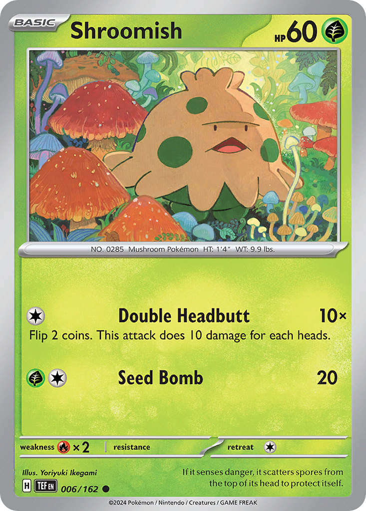 Shroomish — illustrated card