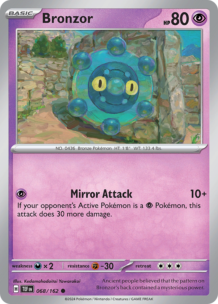 Bronzor — illustrated card