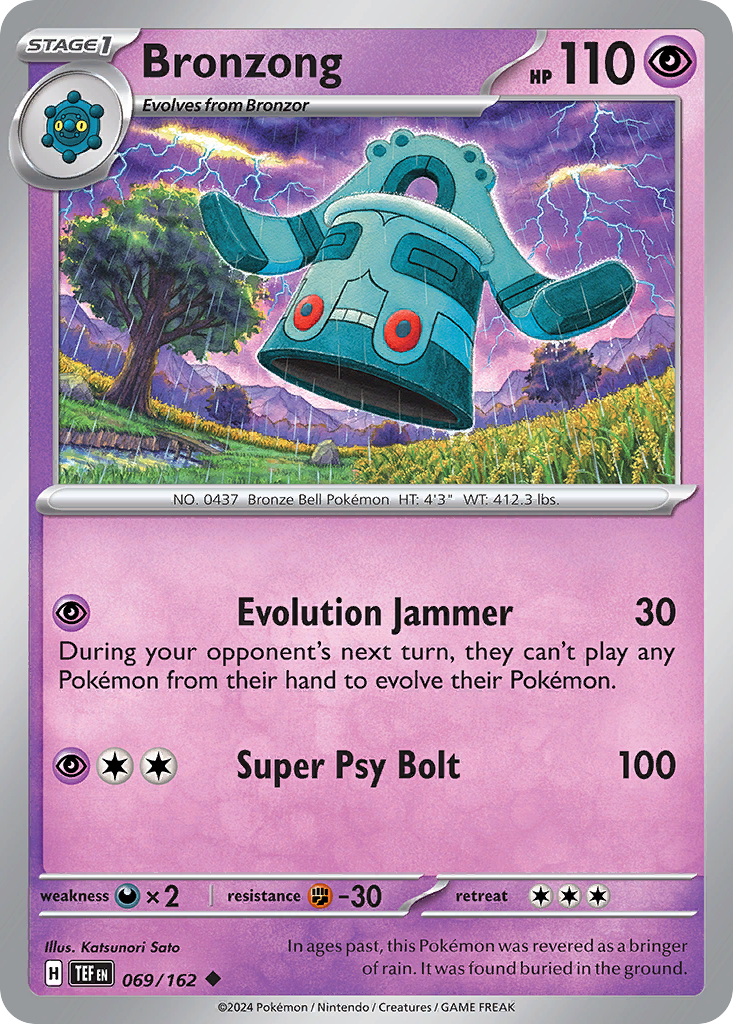 Bronzong — illustrated card