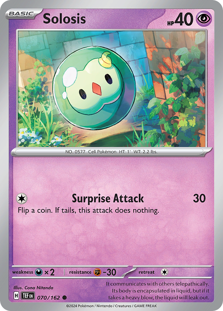 Solosis — illustrated card