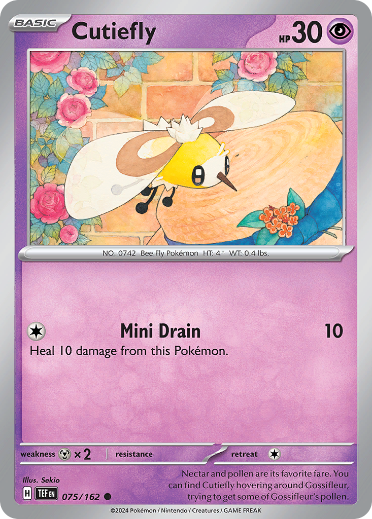 Cutiefly — illustrated card