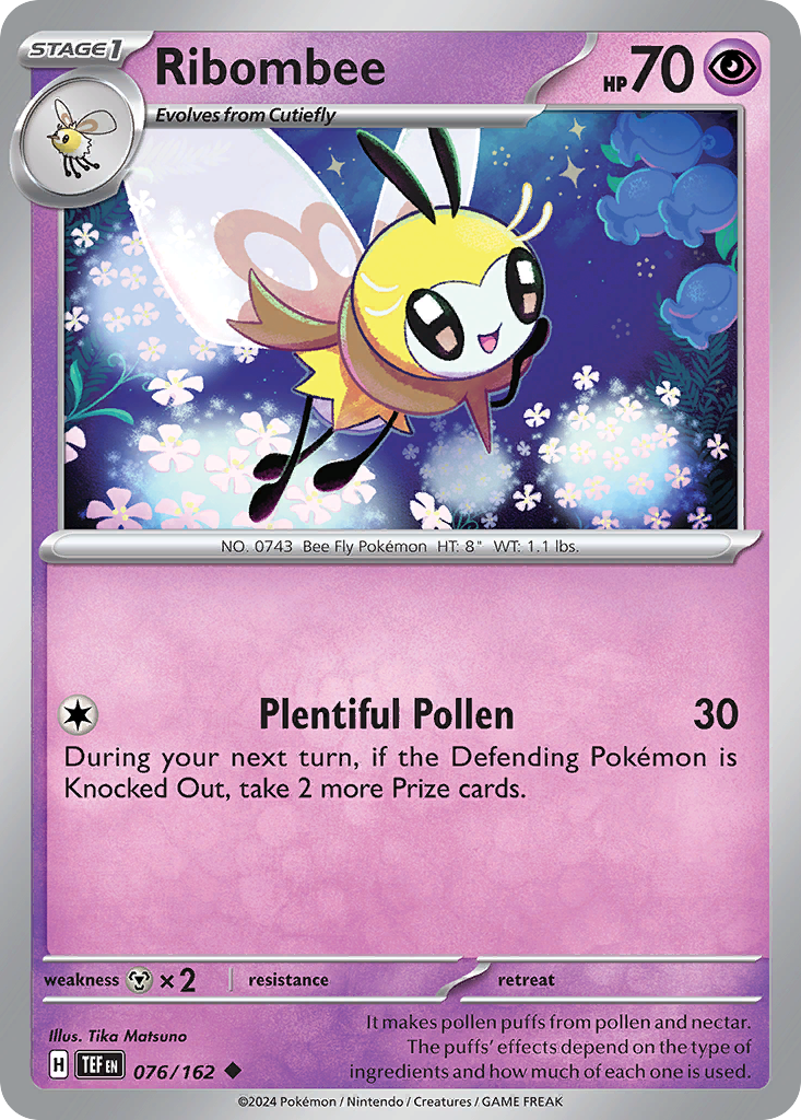 Ribombee — illustrated card