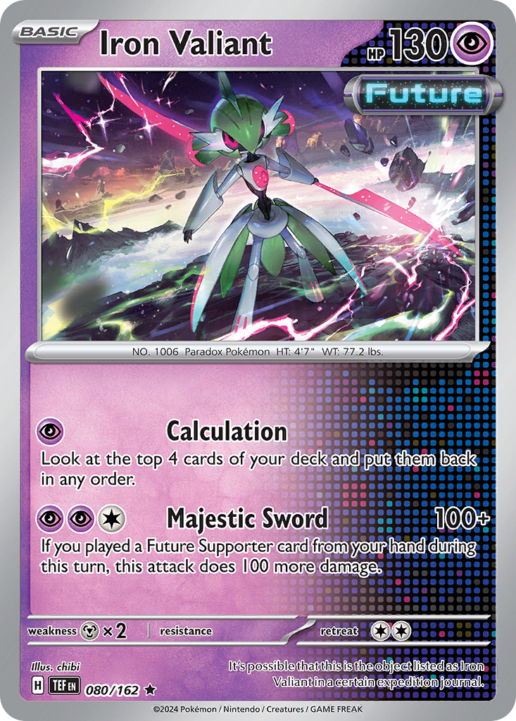 Iron Valiant — illustrated card