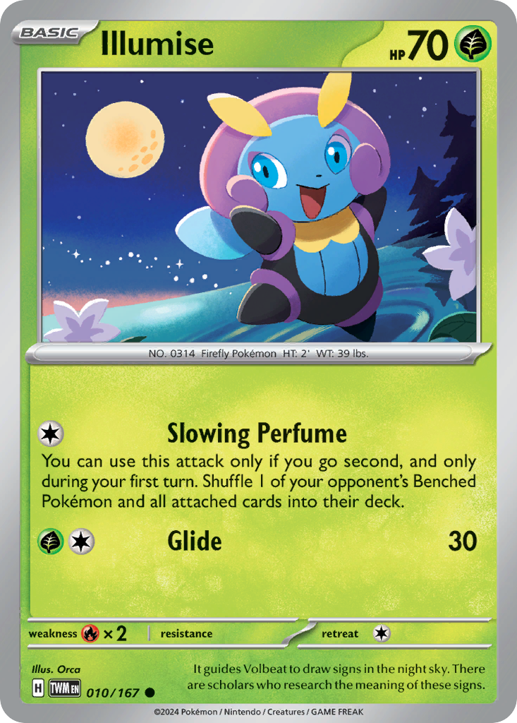 Illumise — illustrated card