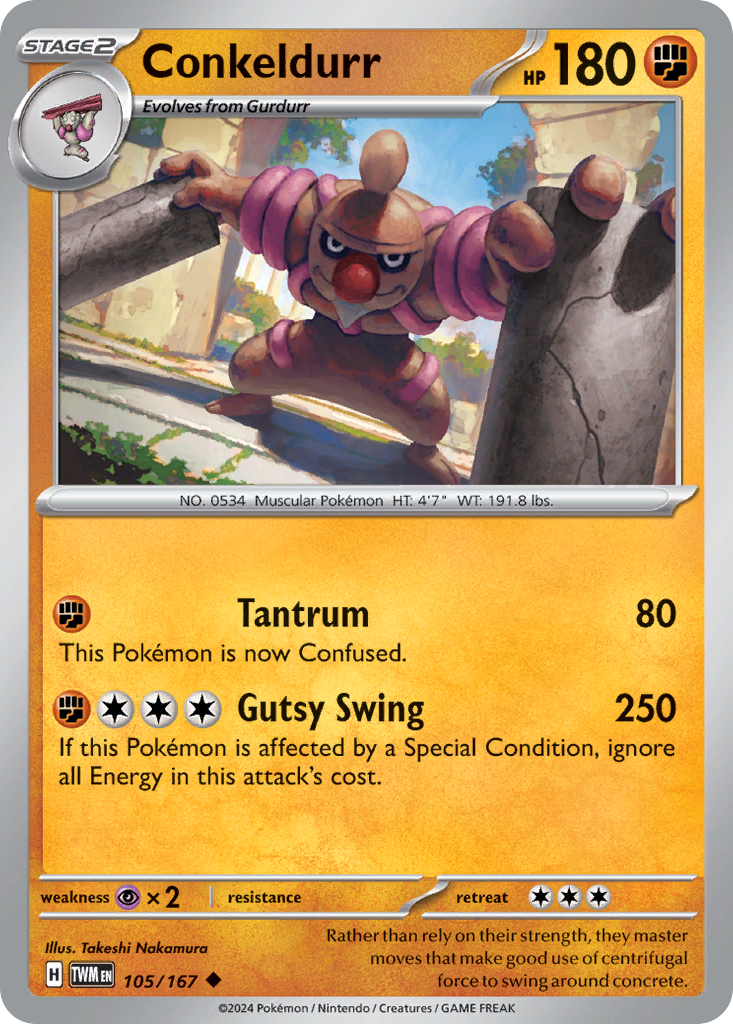 Conkeldurr — illustrated card