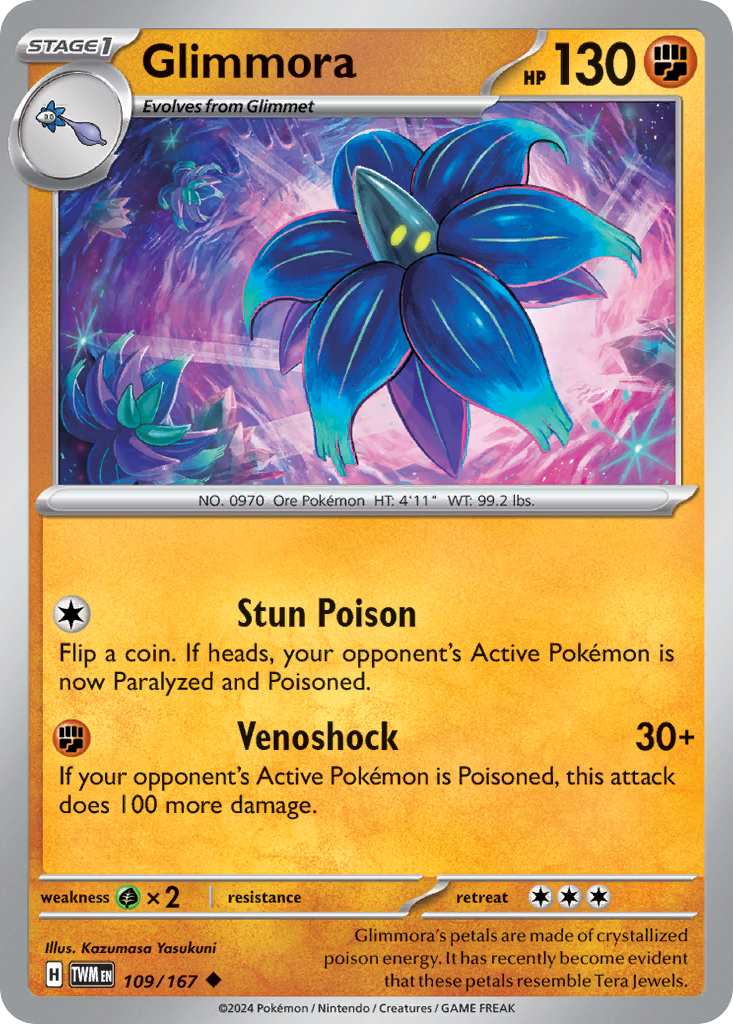 Glimmora — illustrated card