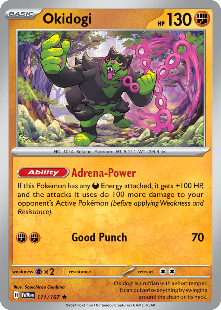 Okidogi — illustrated card