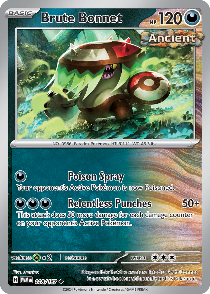Brute Bonnet — illustrated card
