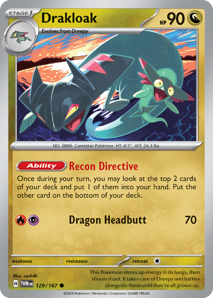 Drakloak — illustrated card