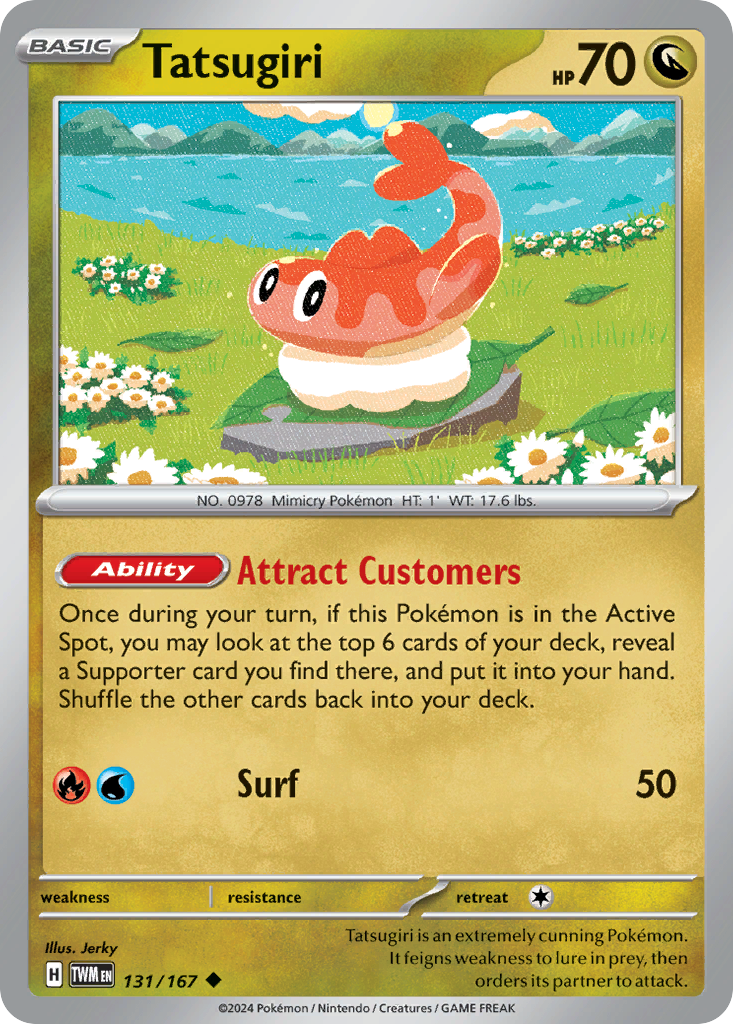 Tatsugiri — illustrated card